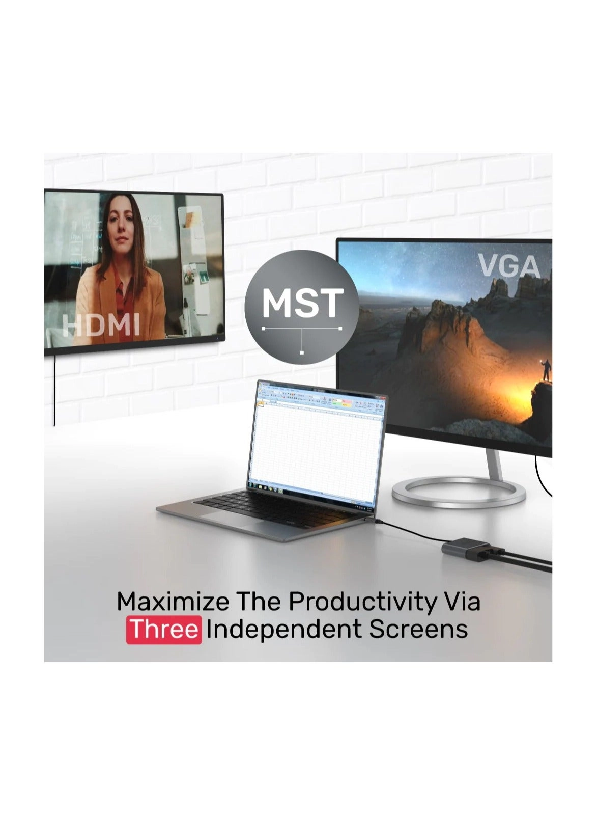 TYPE-C HUB D1049A - USB Type C