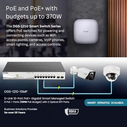 DGS-1210-10MP 10-Ports