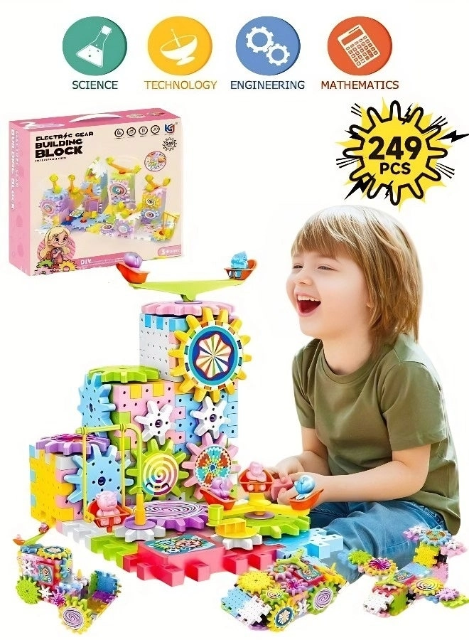 Generic Electric Gear Building Blocks - 249 pcs