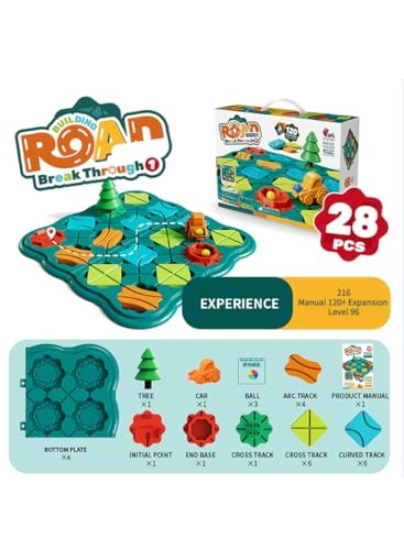 Road Maze Board Game Puzzle - 28 pcs