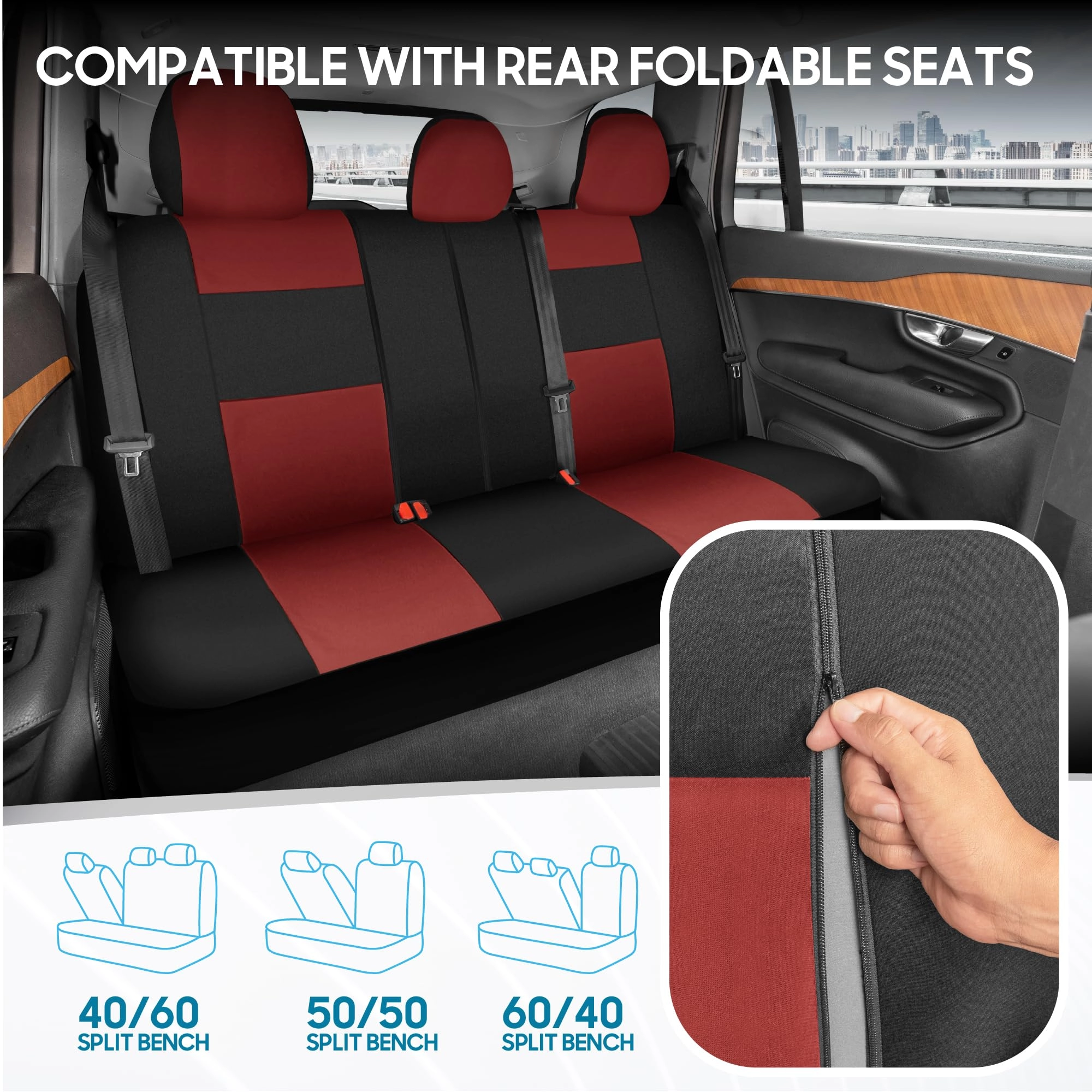 PolyPro Car Seat Covers - Solid Beige Universal Fit