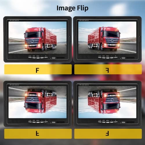 Backup Camera - 18IR Night Vision Wired 800*480