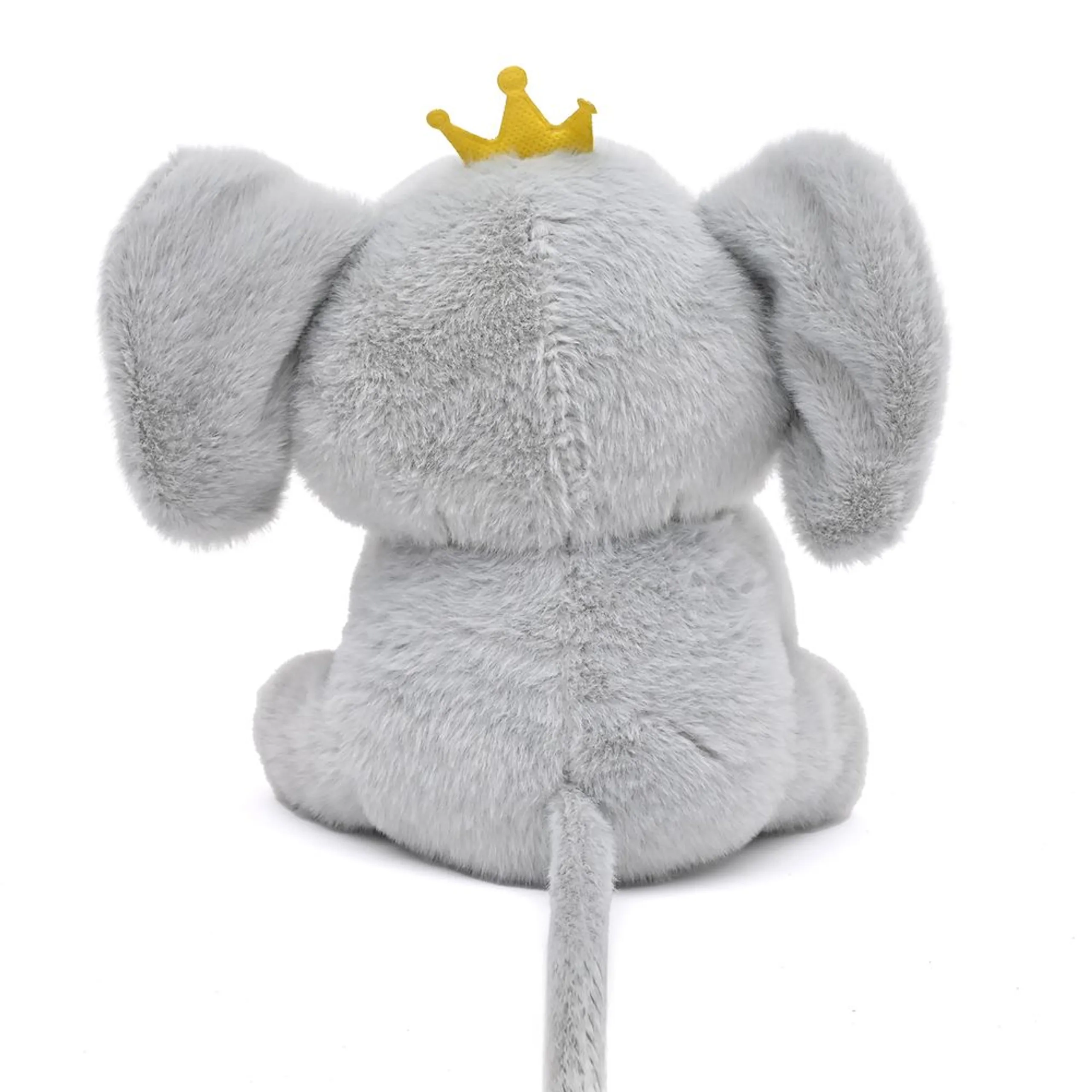 Elephant Plush Soft Toy - 22 cm Grey