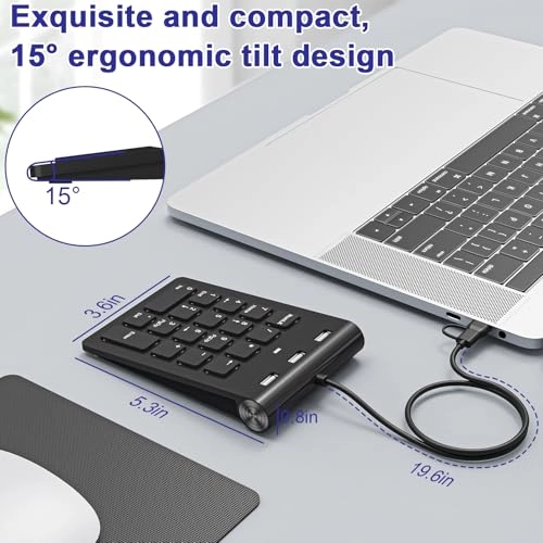 NK622 - 18 Key USB-A USB-C 3 USB 2.0 Ports