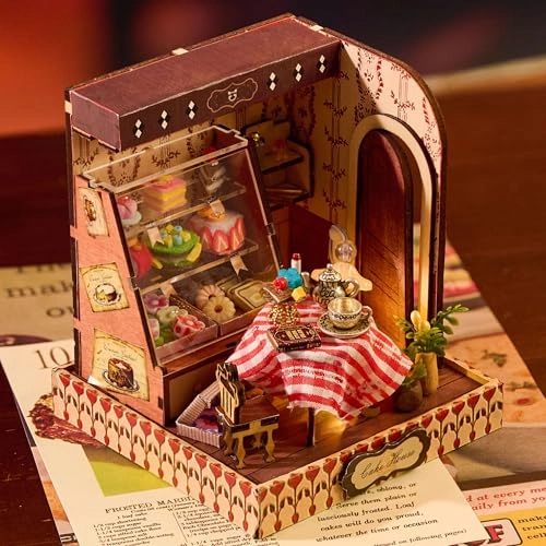 DIY Miniature House Kit - Dessert Corner