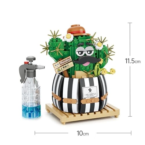 Cactus Building Blocks Construction Kit - 578 pcs