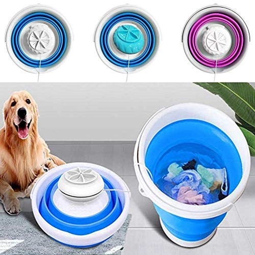 YQWHL Mini Washing Machine Folding Bucket Washer Mini Washer, Portable Travel Underwear And Socks Cleaner Removable Washing Machine