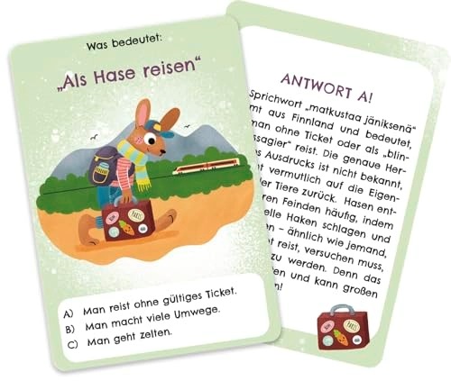 Mein tierisches Sprichwörter-Quiz - Lustiges Kartenspiel (German)