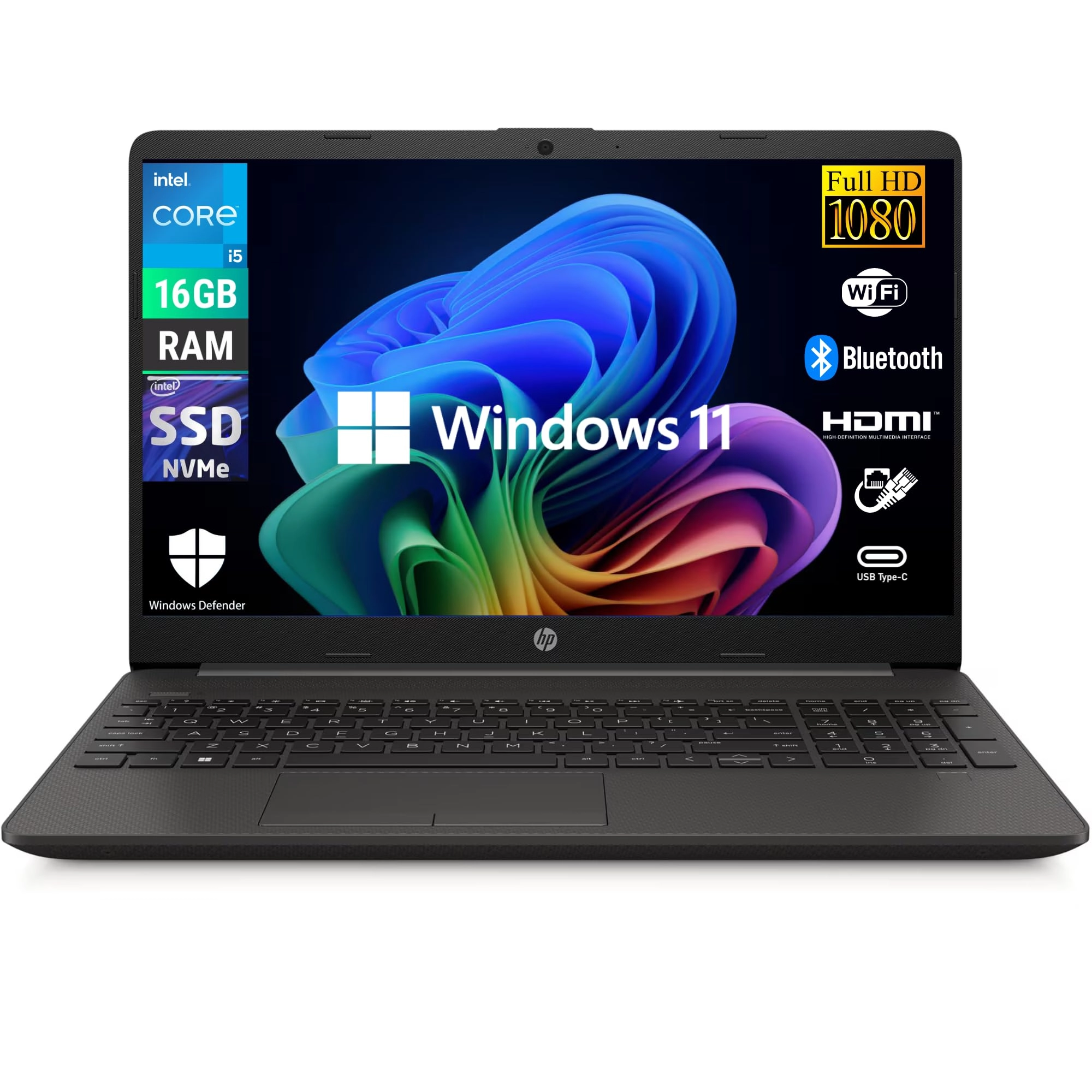 HP 250 G9 - 15.6'' i5-1235U 16GB DDR4 512GB SSD