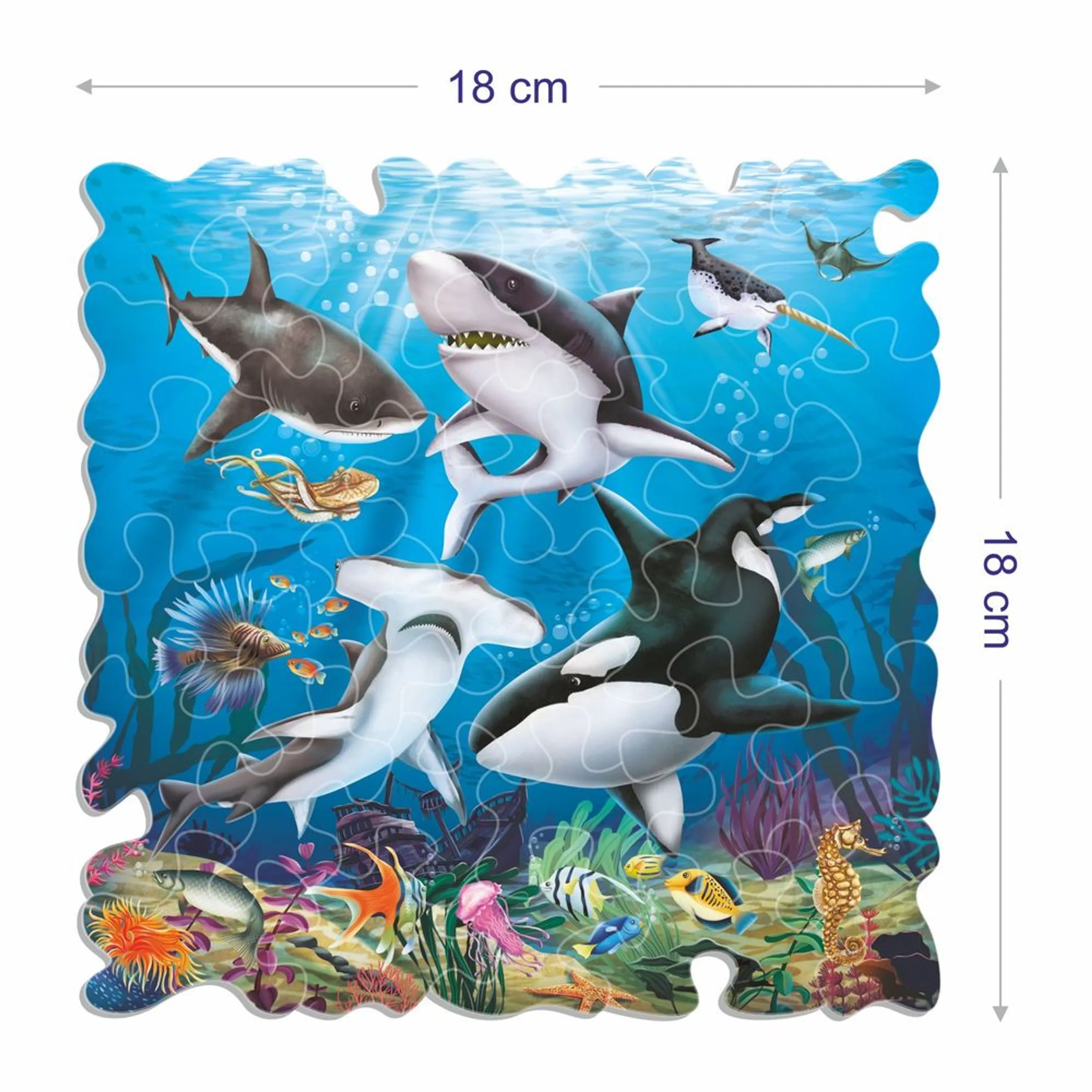 Underwater Puzzle (11311-UPJP_703) - 30 pcs