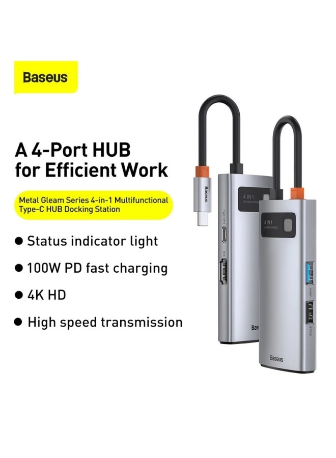 USB C Hub - 4-in-1 4K HDMI