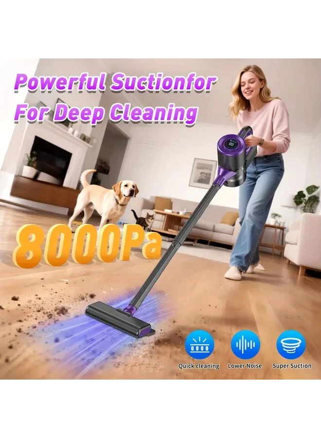 4-in-1 Wireless Handheld Vacuum Cleaner - 2000mAh