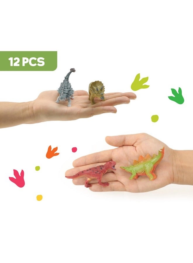 Jurrassic Dinosaurs - Dinosaur Figure 12 pcs