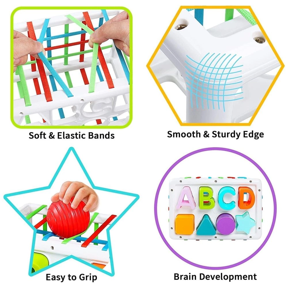 Baby Shape Sorter Learning Box - Suitable for 12 months and above