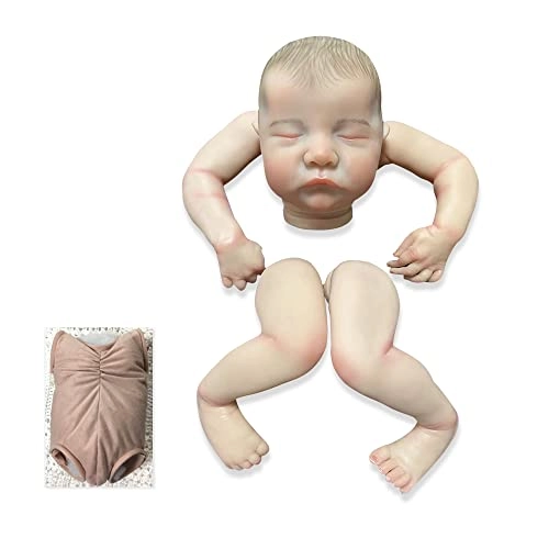Levi Reborn Baby Doll - 19 Inch 3D Skin Visible Veins Awake & Sleeping