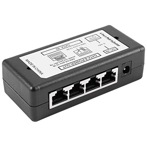 4 Port Poe Injector - Dc12V-Dc48V 4 port