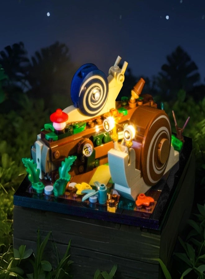 Brickshining LED Lighting Compatible with Friendly Snails 40788