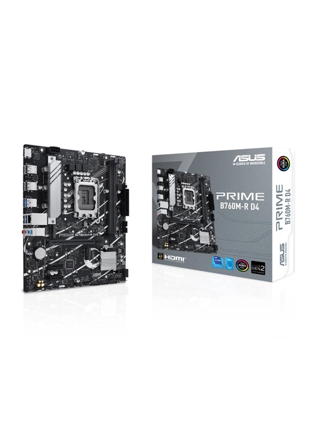 ASUS PRIME B760M-R - LGA 1700 Micro-ATX PCIe 4.0