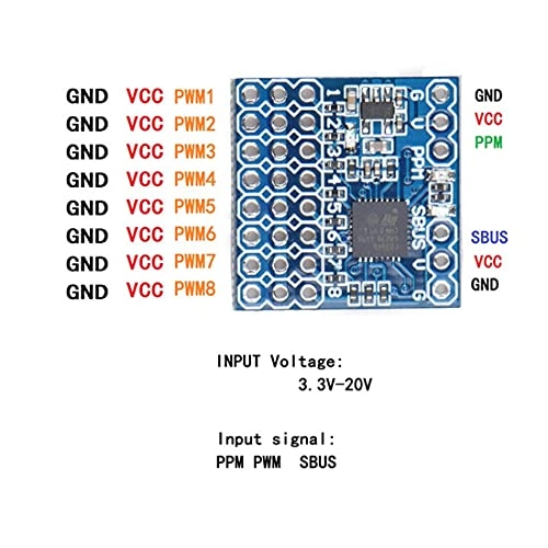 SPP conversion module - 3.3-20V 8 channels