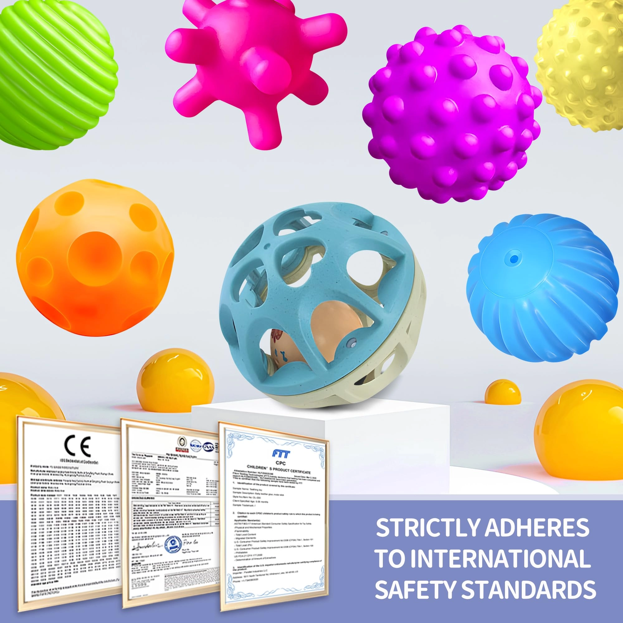 Sensory Balls - Plastic 7