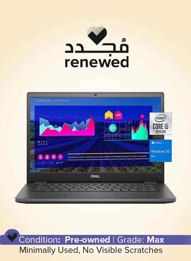 DELL (Renewed) Latitude 3410 - 14'' Core i5-10210U 16GB DDR4 512GB SSD