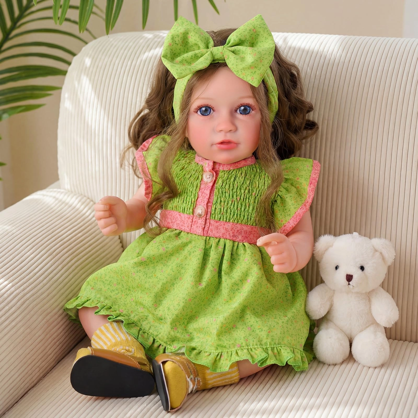 BABESIDE Reborn Dolls - Vinyl Green Ages 3+