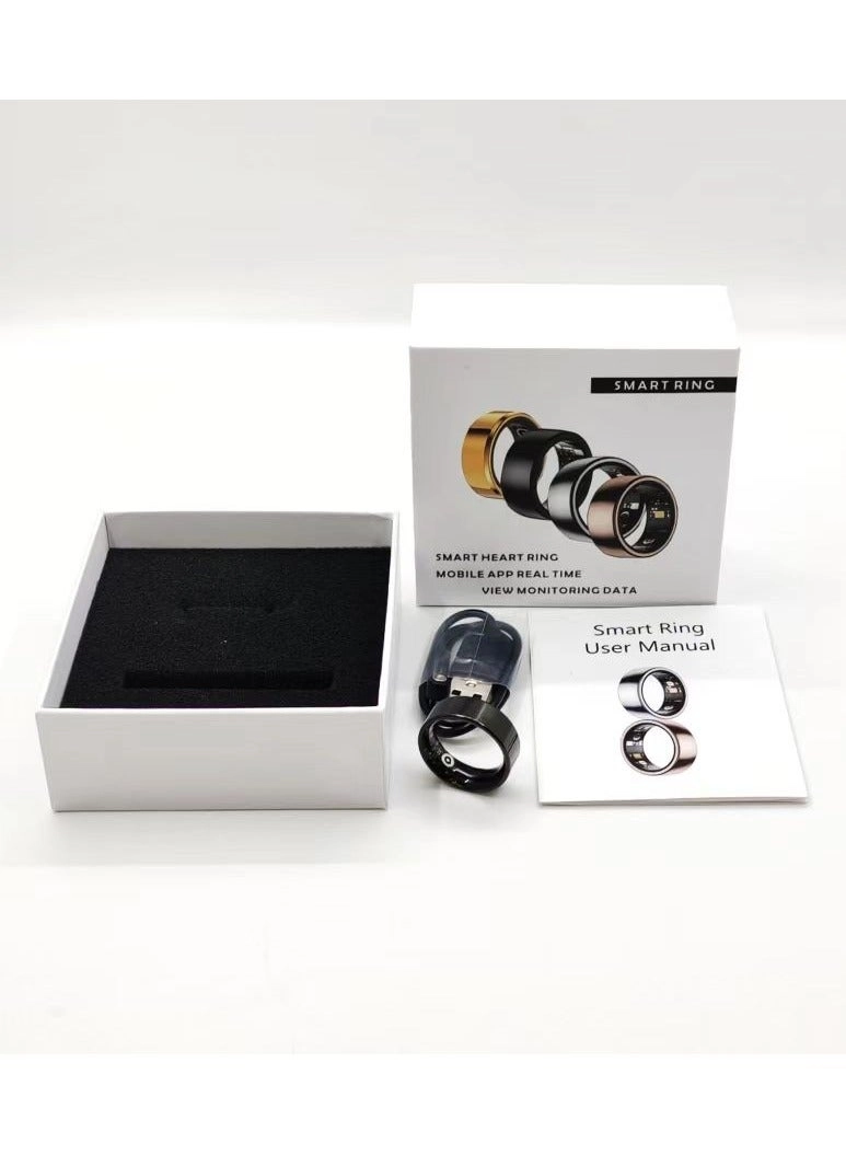 Smart Ring Health Tracker - IP68 Waterproof 10-Day Battery Sleep Tracker