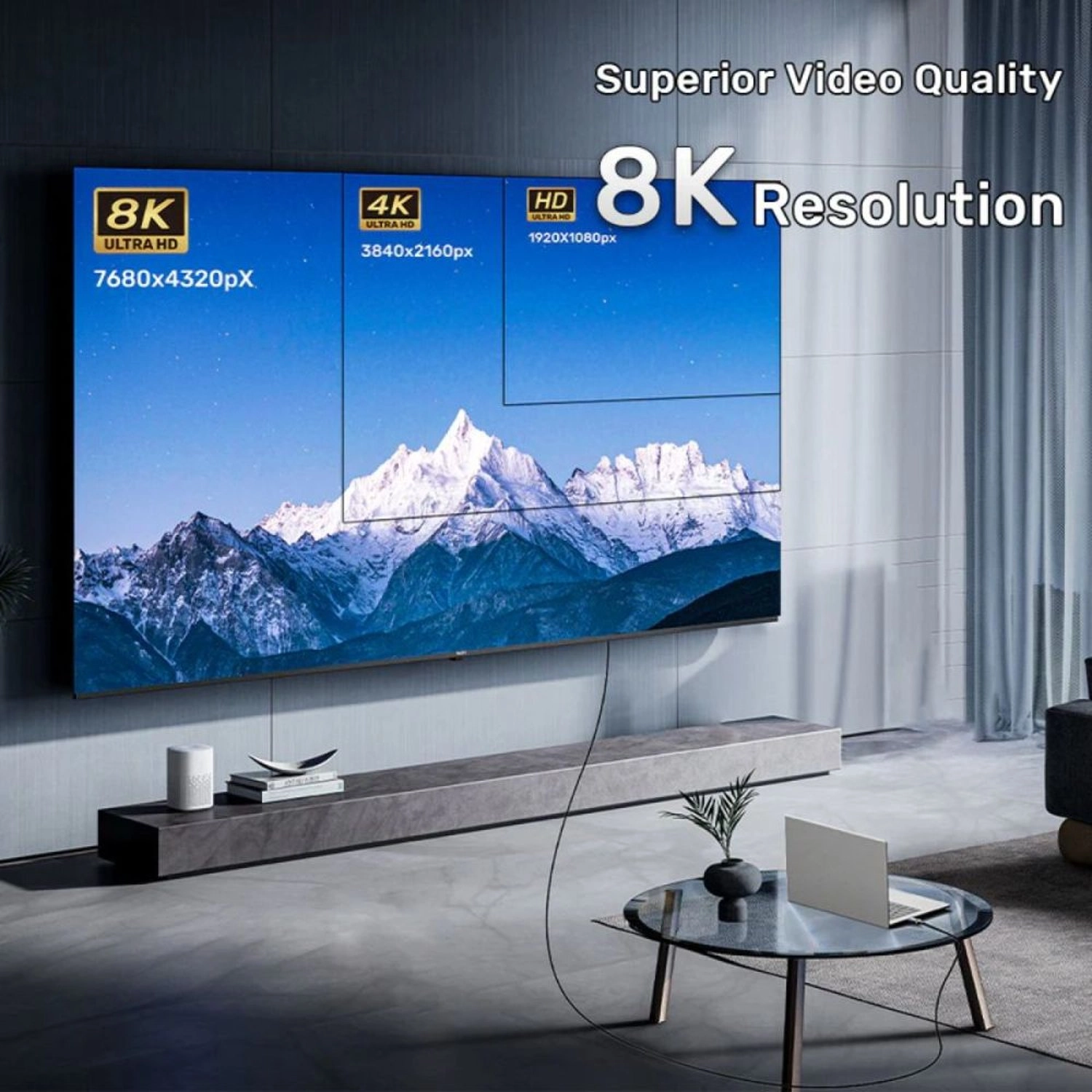 8K HDMI Cable - 100m
