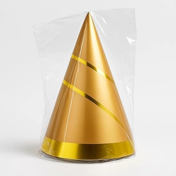 Birthday Cone Party Hats - Pack of 6