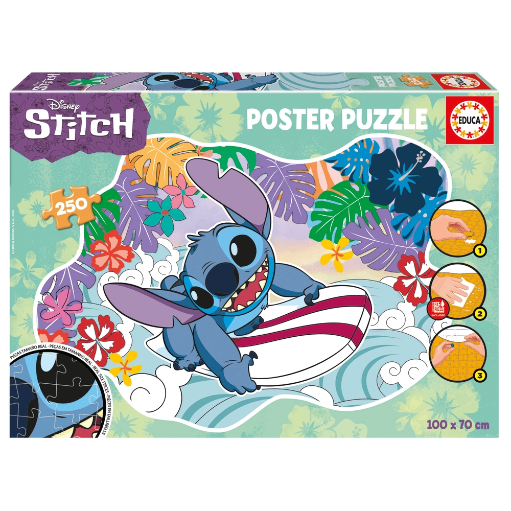 Disney Stitch Poster Puzzle (RTT-19963) - 250 pcs