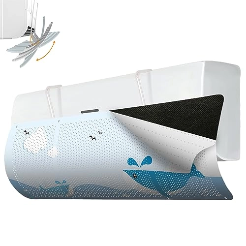 Air-Conditioning Draught Excluder - Whale 1 PC Added Filter Cotton