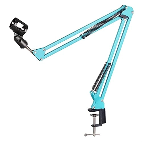 Mic Stand - Extendable Scissor Arm Table Mounting Clamp