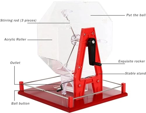 Manual lottery machine - 100 Pcs