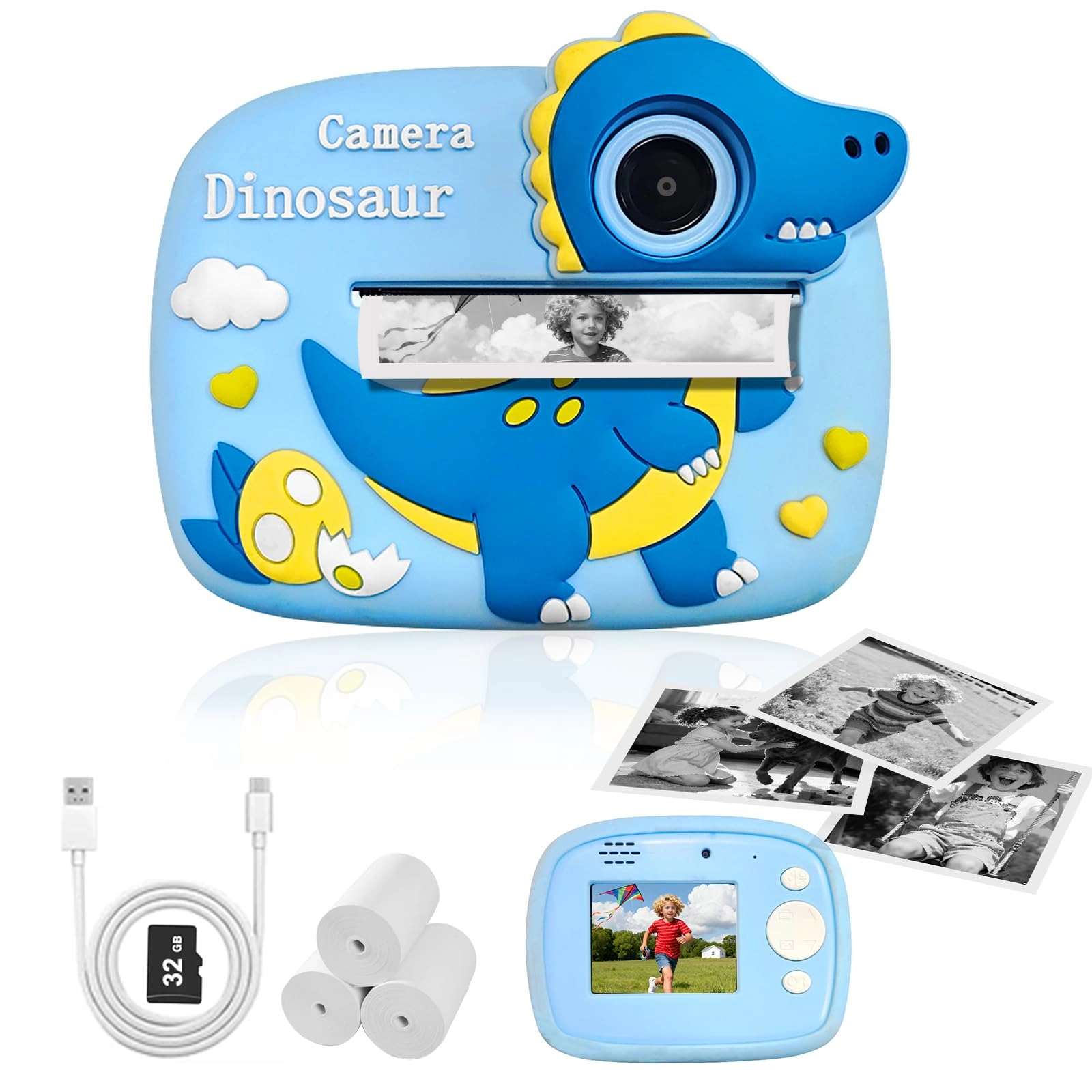 Kids Camera Instant Print - 1080P 32G