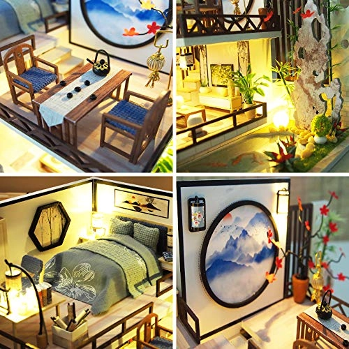 DIY Miniature Dollhouse Kit - 124 scale