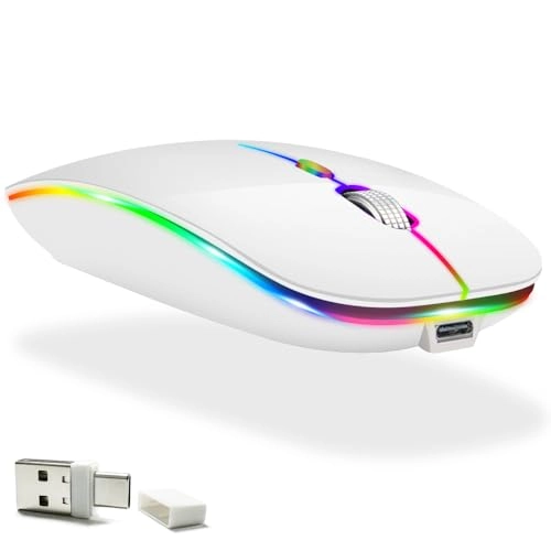LED Rechargeable Mouse - Bluetooth