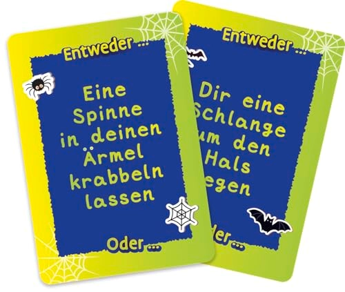 Entweder – Oder? Jetzt wird’s gruselig! - Card Game Halloween (German)