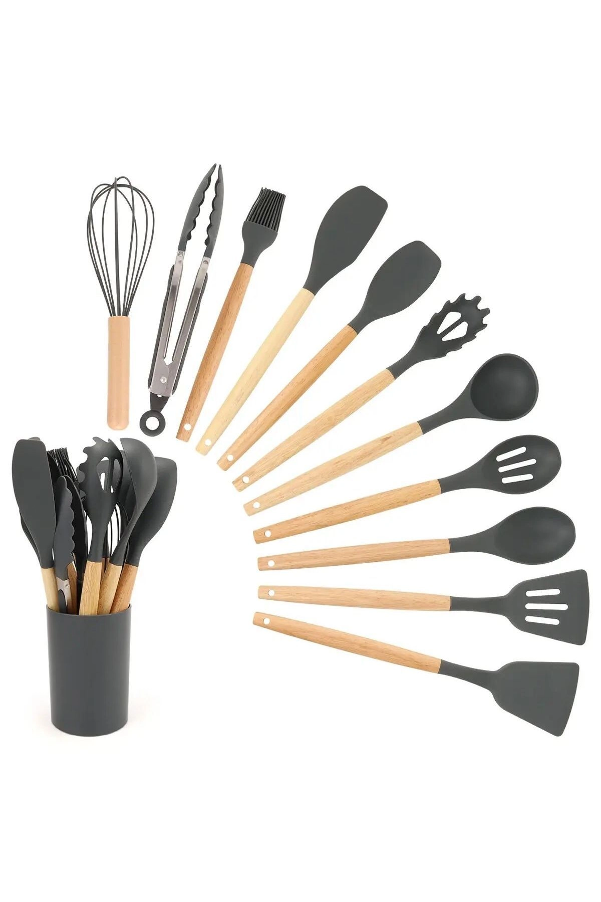 Tradeo Silicone Kitchen Spoon Set - 12 piece(s)