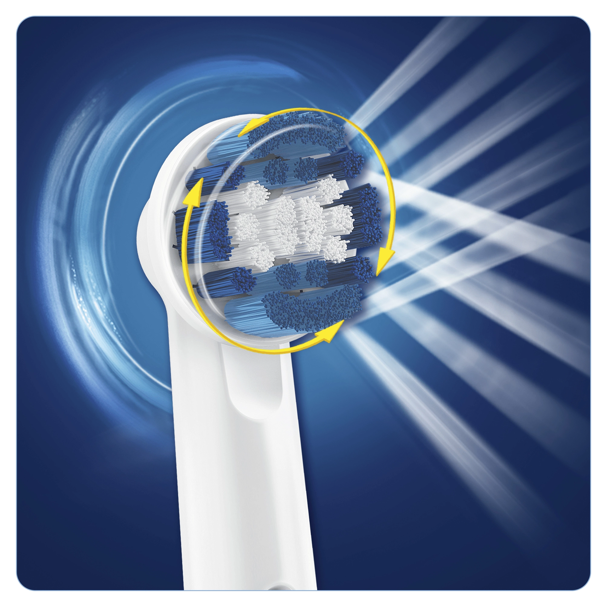 Gum Care Replacement Brush Heads - 3 Pack ROUND White