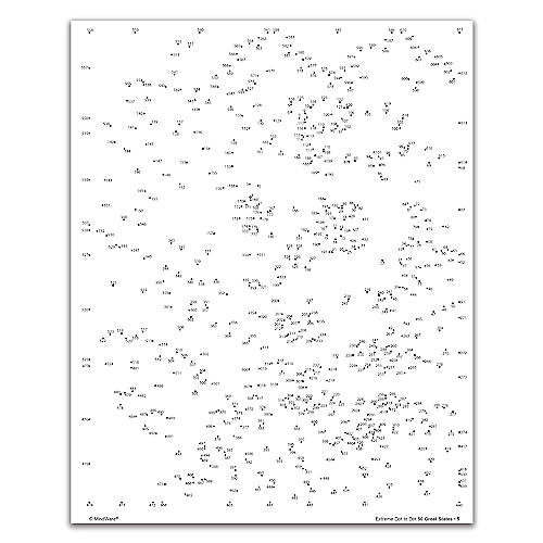 Extreme Dot to Dot 50 Great States - Ages 8 up