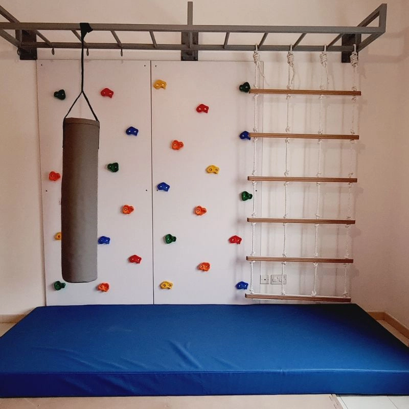 2 Panel Climbing Wall - Monkey Bars Cargo Net