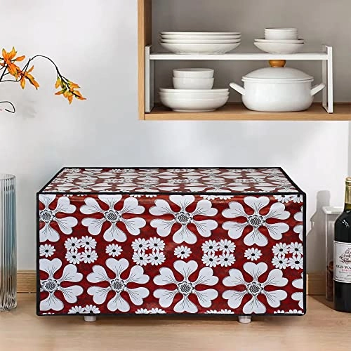 Microwave Oven Cover for IFB 25SC4 - 25 Litre Metallic Silver