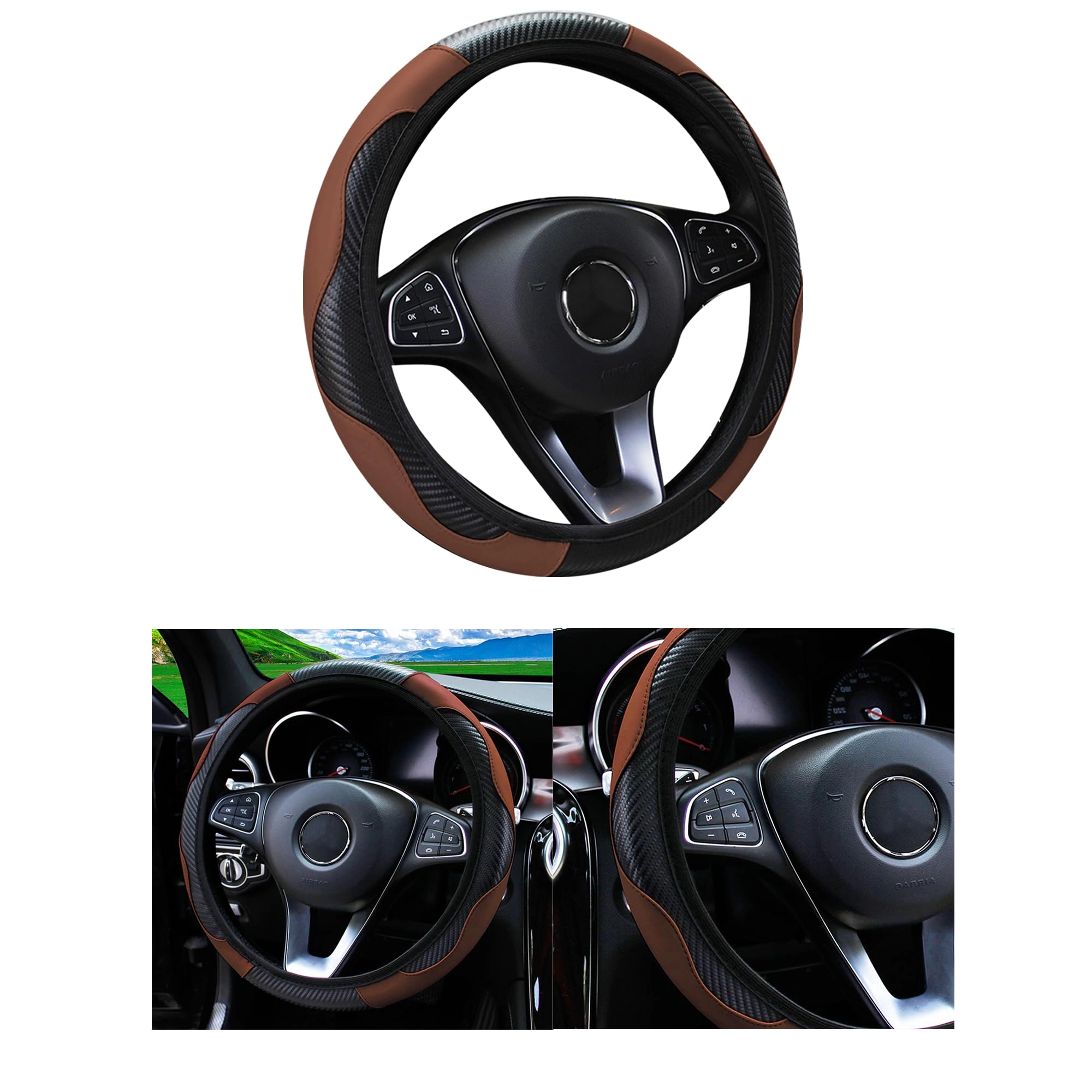Car Steering Wheel Cover