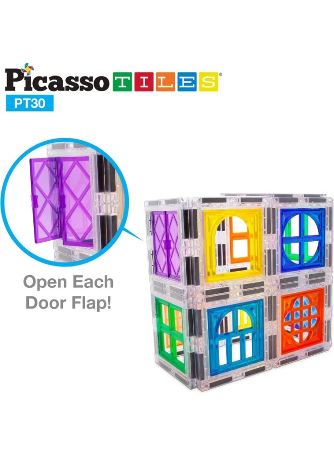 Magnetic Tiles Window and Door Clip-On - 30pcs