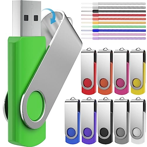 Thumb Drive - USB 2.0 10 Pack 4 GB