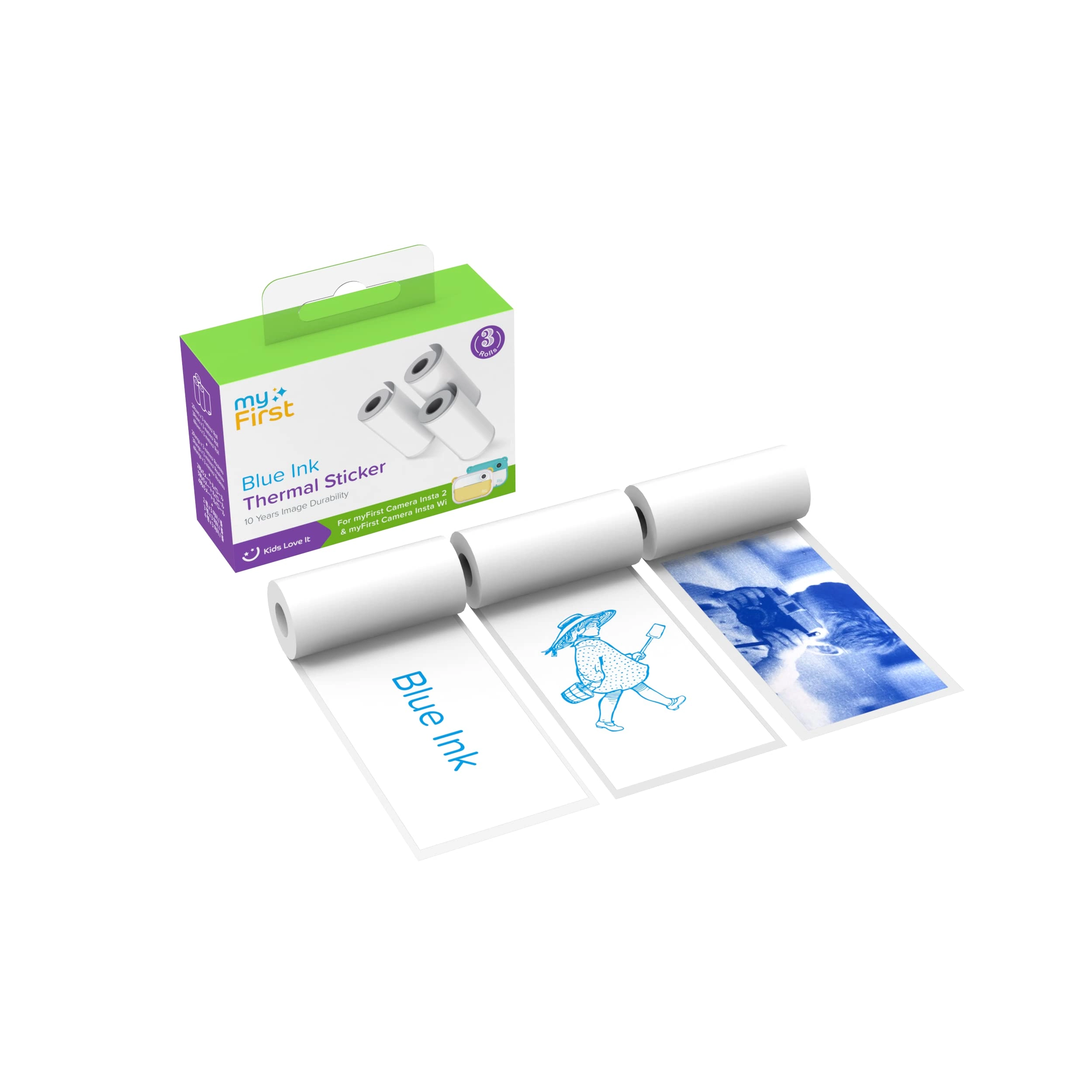 myFirst Thermal Paper - 3 piece(s) 57mm x 26mm