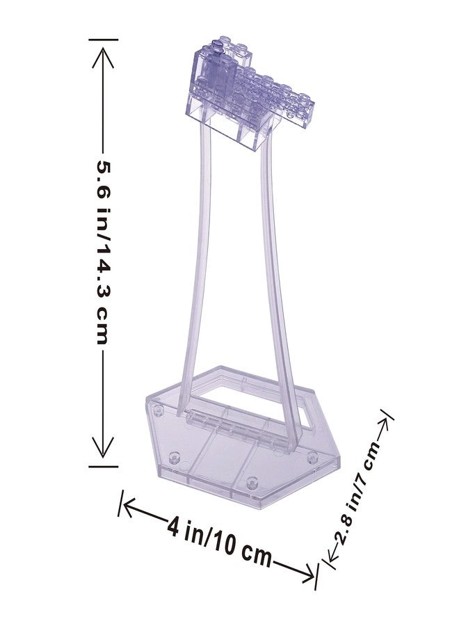 Display Stand - 75362 Ahsoka Tano’s T-6 Jedi Shuttle Transparent