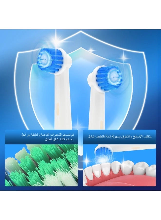 Rotating Electric Toothbrush - IPX7 Waterproof 2-Min Smart Timer Wireless Charging