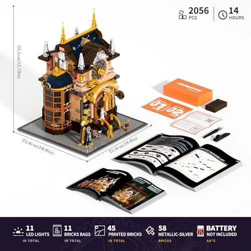 Memory Magic Shop - three unique minifigures 2056 pcs