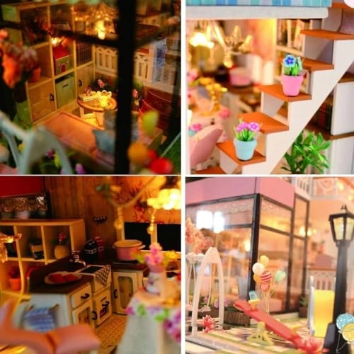 Miniature Dollhouse Kit - 1:24